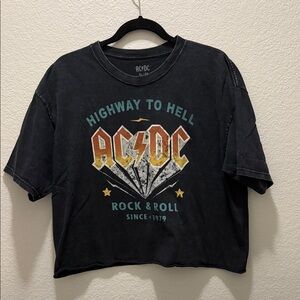 AC/DC Highway to Hell Vintage Black Tee